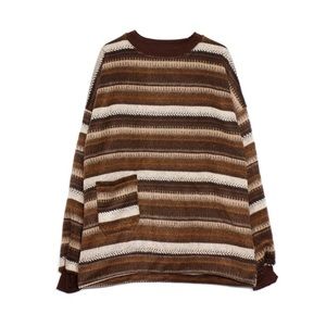 LCALE Striped Sweater